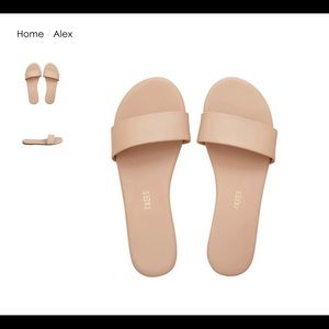 Sold out TKEES slides in rose quartz